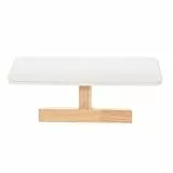 Cabilock Schmuckständer Für Armbänder Und Uhren Armbandhalter Aus Holz Und Leder Multifunktionaler Schmuckrack Armbanddisplay Und Uhrenständer Für Tischaufbewahrung Eleganter Organizer Für