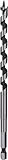 Bosch Accessories 2608585858585696 Einzelspiralbohrer Sechskantschaft Ø 8 mm Abmessungen auf Ebenen 6,35 mm Länge 160 mm