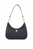Tommy Hilfiger Damen Schultertasche Logotape mit Reißverschluss, Blau (Space Blue), Einheitsgröße