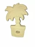 Lanco 8424678905320 Beißring Palme; 100% Naturkautschuk, gelb, 200 g