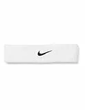 Nike Unisex Swoosh Classic He Stirnband, White/Black, One Size