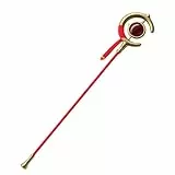 damdos Halloween Prop 144.8 cm Frieren Staff Frieren Cosplay Schwert, Frieren Journey Walking Stick Beyond Cosplay Prop Kostüm Prop Geburtstag Geschenke, Frieren Staff, 145CM
