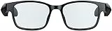 Razer Anzu Smart Glasses (rechteckige, kleine Gläser) - Audio-Brille mit Blaulicht- oder Sonnenschutz-Filter (Integriertes Mikrofon + Lautsprecher, 5 Stunden Akku, spritzwassergeschützt) Schwarz