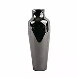 Olympia French-Cocktail-Shaker DR628 in Dunkelgrau (Gunmetal), schwarzer Edelstahl, Profi-Barkeeper Cocktail, Getränke-Shaker, Barzubehör