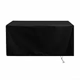 420D Oxford Tuch Abdeckung für Mähroboter, staubdicht, wasserdicht und Sonnenschutz (94 x 63,5 x 46 cm, schwarz)