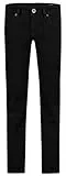 Garcia Jungen Tavio-335 Jeans, Schwarz (Rinsed 1613), 152