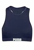 PUMA Damen High Nck T Badebekleidung, Navy, M EU