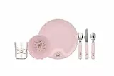Mepal - Kindergeschirr Set Mio Little Dutch - Kinder Geschirr - Inklusive Kinderglas, Kinderteller, Kinderschale und Kinderbesteck - Spülmaschinengeeignet & BPA frei - 6-teilig Set - Fairy Garden