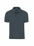 Trigema Herren 627601 Poloshirt, Grau (Anthrazit 018), XL