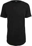 Mister Tee Men's MTXX11-Mister Shaped Long Tee T-Shirt, Black, M
