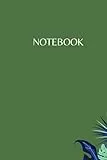 NOTEBOOK: ELEGANTLY STYLED BLANK LINED NOTEBOOK