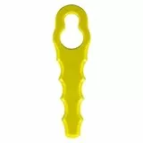 FourShow 50 Stück RAC158 Ersatzmesser kompatibel für Ryobi RAC155 Hochleistungsklinge und -scheibe, Kunststoffmesser zubehör für Akku Rasentrimmer Ryobi RAC157 RAC158