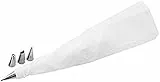 Zenker Spritzbeutel, Kunststoff, weiß, 31 x 18 x 0,2 cm