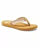 Roxy Porto Beach FlipFlops for Women StrandSandalen Frauen 41 Braun