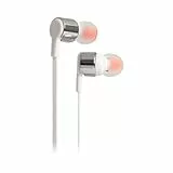 JBL Tune 210 In-Ear Kopfhörer Ohrhörer mit 1-Tasten-Fernbedienung und Integriertem Mikrofon Kompatibel mit Apple und Android Geräten - Grau