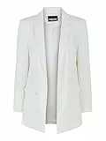 PIECES Damen Pcbozzy Ls Loose Blazer Noos Bc Klassischer Blazer, Cloud Dancer,L