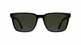 Lacoste Men's Sunglasses L6077S - Black with Azure Mirror Lens