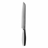 BOSKA Brotmesser Copenhagen - Ultra scharfe Wellenschliff - Brotmesser - Küchenmesser - Spülmaschinenfest - Edelstahl - Silber - Massive Ausführung