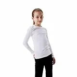 Name IT Mädchen Nkfnakal Short Top Noos Langarmshirt, Bright White, 146-152 EU