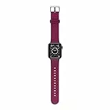 OtterBox All Day Uhrenarmband für Apple Watch 40/41/42mm, weiches, angenehmes und strapazierfähiges Silikonband für Apple Watch, Rosa/Rot