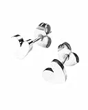 PURELEI® Tiny Heart Ohrringe (Silber) – Damenohrringe aus langlebigem Edelstahl – Wasserfeste Ohrringe Damen – Modeschmuck für deinen individuellen Look