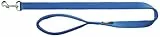 TRIXIE Hundeleine Premium M–L, 1,00 m 20 mm in royalblau - stabile Hundeleine mit praktischer Handschlaufe - für mittelgroße bis große Hunde - 200202
