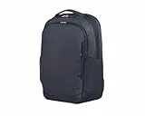 HP Everyday Laptop Rucksack 16 Zoll (40,9 cm) – Wasserabweisend, Gepolstertes Laptopfach, 21L, Recyceltes Material, Trolley-Gurt, Grau – Laptop-Tasche für Business, Uni & Reisen