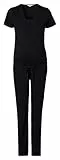 Noppies Maternity Damen Jumpsuit Nursing Short Sleeve Lemay Overalls, Black-P090, S