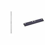 kwb LINE MASTER Maschinenführung – Universal-Führungsschiene für Stichsäge, 1220 mm & 784900 LINE MASTER Lineal-Verbinder – Verbindungsstück für zwei oder mehr Führungsschienen