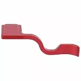 VBESTLIFE Kamera Thumbs Up Grip Aluminiumlegierung Daumenablagegriff für Fuji XT4 (Schwarz)(rot)