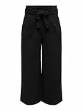 JDY Damen Jdytanja Culotte Pant Jrs Noos, Schwarz, XL