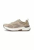 camel active Herren Low-Top Sneaker, Männer Halbschuhe,Wechselfußbett,Business,Freizeit,straßenschuhe,Strassenschuhe,Taupe,43 EU