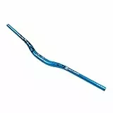 Keenso 31,8 Mm Fahrradlenker, Mountainbike-Lenker aus Aluminiumlegierung für Mountainbikes, Rennräder(Blau) Fahrräder und Zubehör