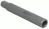 KS Tools 150.9436 10 mm Stoßdämpfer-Spezialprofil-Gegenhalter-Bit-Stecknuss, 6,0 x 9,0 mm