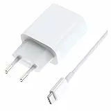 Schnell ladegerät Netzteil Kabel kompatibel mit Xiaomi Redmi Note 14/13/12/11/11S/9/12 Pro/10/13 Pro ; Redmi 14C/12/13C; Xiaomi mi 10T Lite 11 Lite 9T. und 1.5M USB C LadeKabel