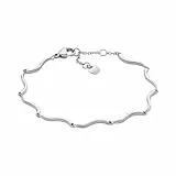 Skagen Damen-Gliederarmband Essential Waves Edelstahl, SKJ1793040