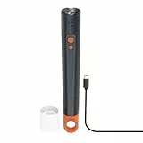 Hama LED-Taschenlampe FLX1200-C, aufladbar, stoßfest, Alu, 4 Modi + SOS, Zoom