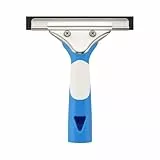 Mitclear Profi Fensterwischer(15cm), Streifenfreies Abzieher mit Silikonlippe, Fensterputzer mit Wischer, Fensterreiniger mit Abziehlippe, Fensterabzieher für Bad, Dusche, Fenster, Glas, Spiegel, Auto