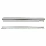 1 Stück Hygostar Catch-ball-System, Infobord Powergrip, silber, L: 100cm, B: 5,5cm, H: 2,3cm, Karton, Catch-ball-System, Klemmleiste, Klemmschiene