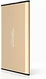 Maxone Externe Festplatte 500GB Tragbare festplatten 2,5 Zoll USB 3.0 Backups HDD Tragbare für TV,PC,Mac,MacBook, Chromebook, Wii u, Desktop, Laptop, Windows (500GB, Rosegold)