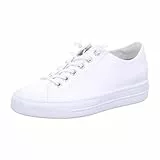 Paul Green Damen, Frauen Low-Top Sneaker,Freizeitschuhe,Turnschuhe,Laufschuhe,schnürschuhe,schnürer,Plateausohle,Weiß (JA),40 EU / 6.5 UK