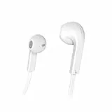 Hama Hi-FI In-Ear-Kopfhörer, kabelgebunden, Stereo, Weiß, Lautstärkeregler