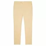 Hackett London Essential Poplin Chec Hose für Herren, Gelb (Soft Yellow), 32W/32L