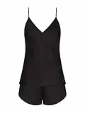 Triumph Damen Silky Sensuality PSW X Pajama Set, SCHWARZ, 42