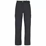 Trespass Escaped, Black, L, Schnelltrocknende Stretch Hose mit UV-Schutz für Damen, Large, Schwarz