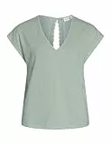 Visyma V-Neck Cap Sleeve Top