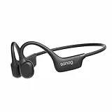 SANAG Knochenschall Kopfhörer, knochenschall kopfhörer Bluetooth, kopfhörer kabellos Bluetooth mit Mikrofon, Bluetooth 5.4, IPX5 wasserdichte, 10 Stunden Wiedergabezeit für Radfahren, Laufen