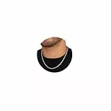 ZHESHY Halskette Herren Silberkette Goldkette Edelstahl/18K Vergoldet Panzerkette Kubanische Venezianierkette Silber Kette Für Männer Jungen Damen Wasserfester Schmuck Geschenk Accessoires Für Herren