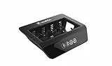 VARTA Akku Ladegerät, Batterieladegerät für wiederaufladbare AA/AAA/C/D/9V und USB Geräte, LCD Universal Charger+, Einzelschachtladung, unbestückt, Schwarz