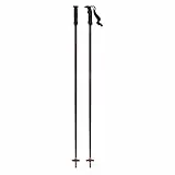 ATOMIC Cloud Skistöcke - Schwarz - Länge 105 cm - Hochwertiger Aluminium-Skistock - Ergonomischer Griff für mehr Grip - Stock mit 60 mm Pistenteller - Einsteiger-Stöcke